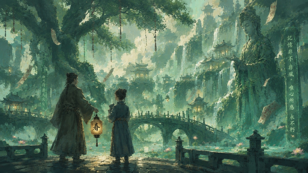 Illustration of Secret of the Forbidden Place Banner